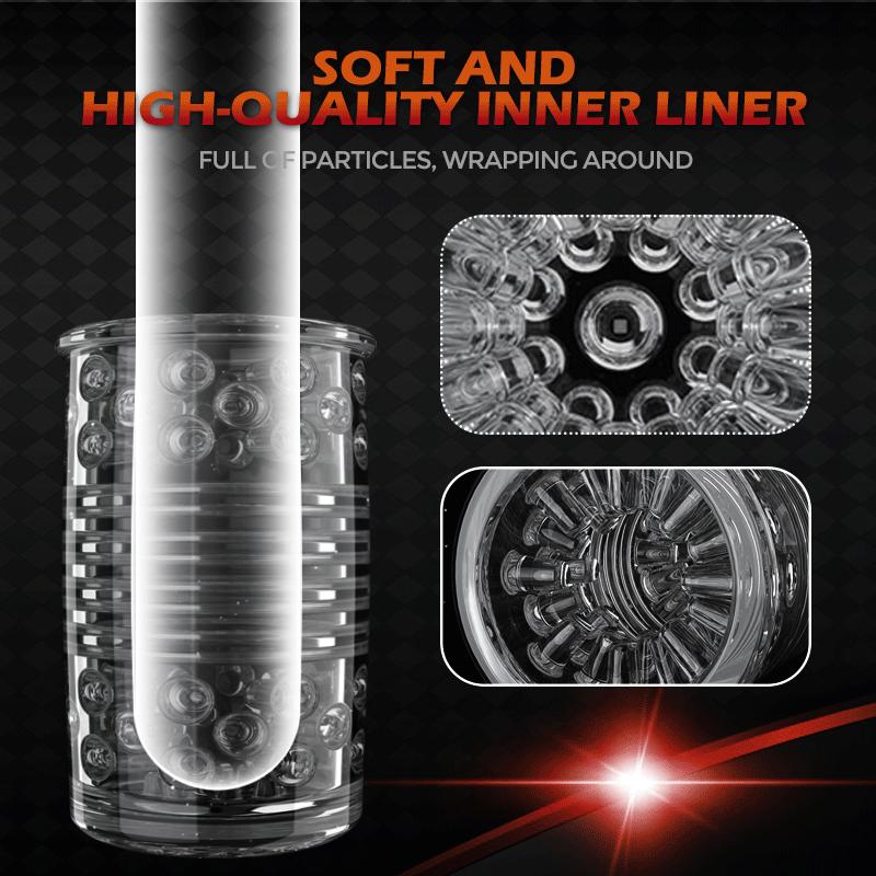 Automatic Male Masturbator Men's Sex Toy 7 Telescopic and Rotating Modes Penis Stimulation of Vulva and Vagina Blowing Penis Time-lapse Exercise