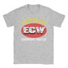 Ecw Hardcore Wrestling Cotton T Shirt For Couple Summer Vintage T Shirts O Neck Fashion Tee Shirt Oversized Pattern Clothes