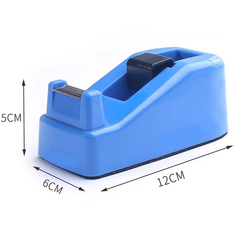 Large Tape Dispenser with Table Base - Adhesive/Sealing Tape Cutter | Essential Office Supplies for Packaging