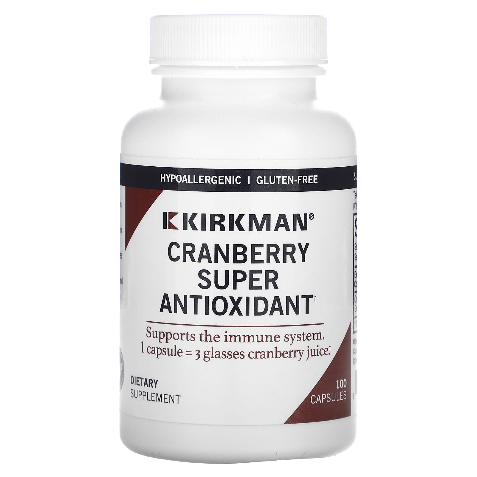 

Cranberry Super Antioxidant, 100 Capsules (100Mg per Capsule)