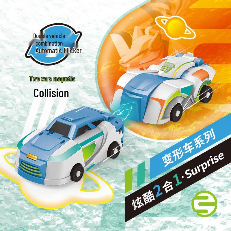Silverwing Dragon Two-in-One Magnetic Transforming Toy Car