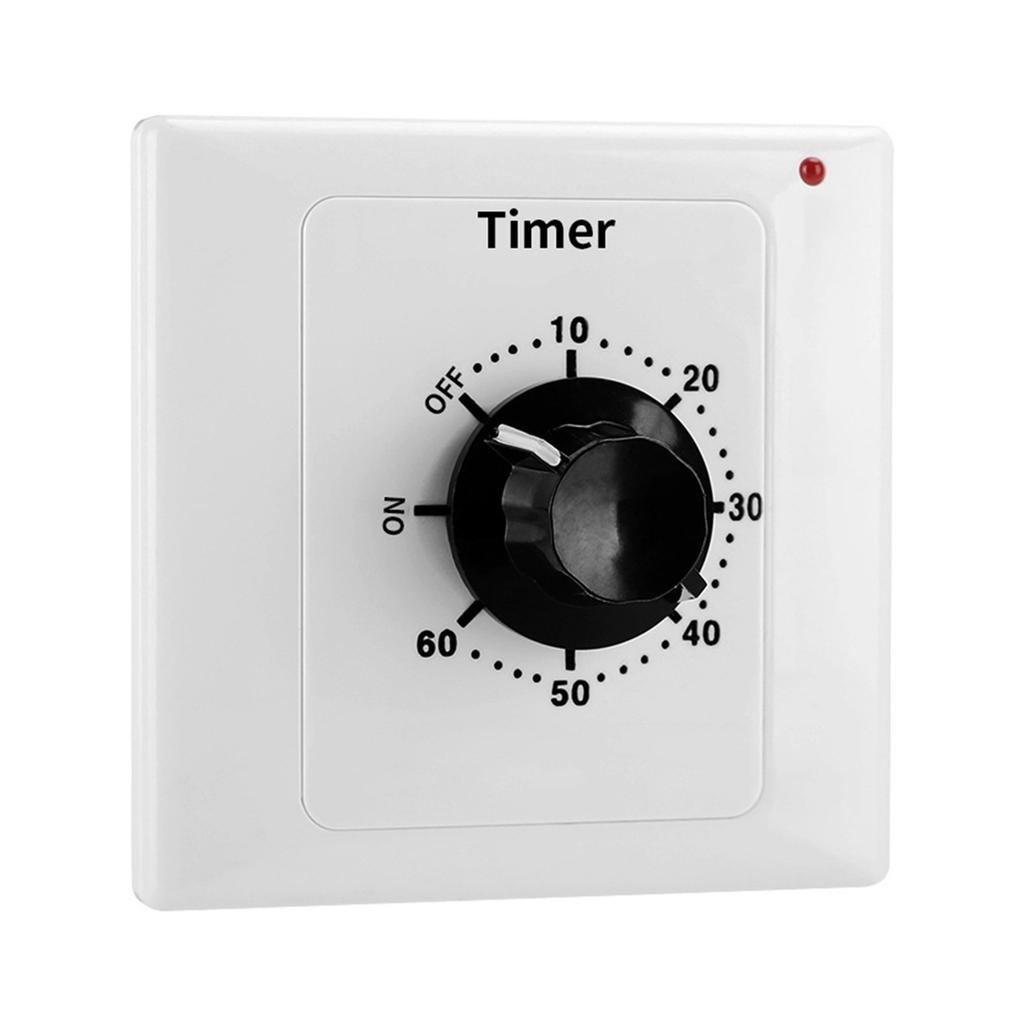 Wall Mechanical Countdown Timer Switches Highly Power Timing Controller Switches Digital Timer Control Switches Plate