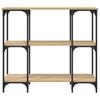 Console Table Sonoma Oak 102x35x90 cm Engineered Wood