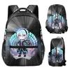 Cartoon Novelty Kpop Youthful School Bags Unisex Gacha Life Travel Bags 3D Print Oxford Waterproof Notebook Shoulder Backpacks