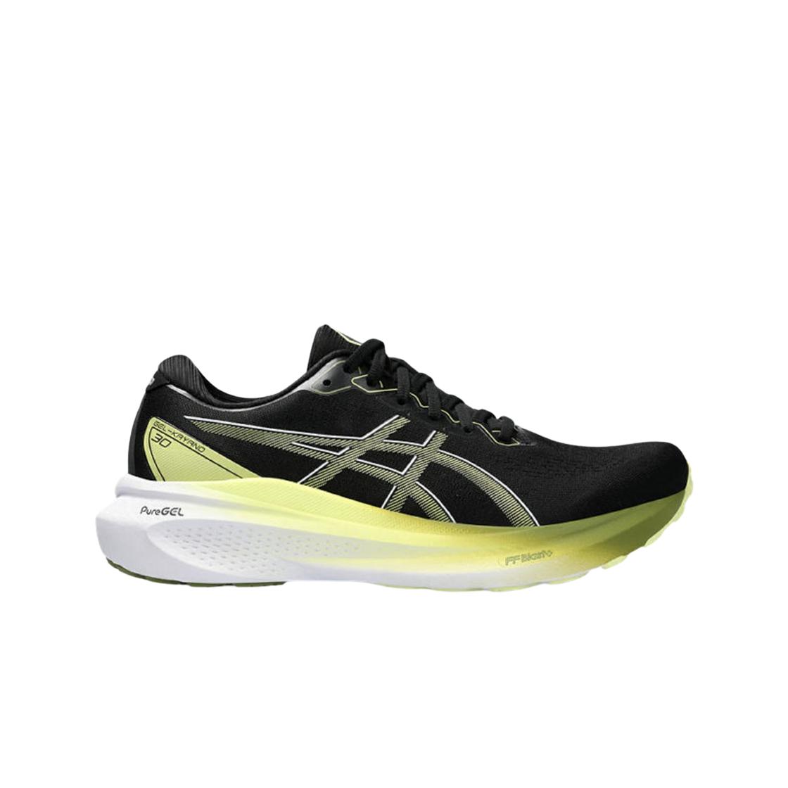 Asics Gel-kayano 30 Black Glow Yellow - 4e Extra Wide 275
