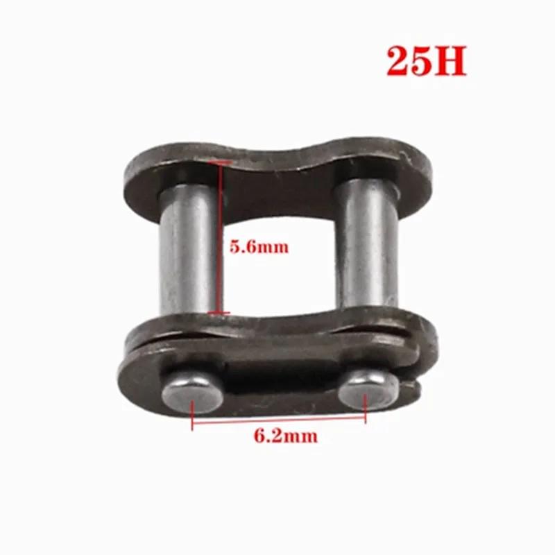 1pcs Motorcycle Chain Buckle Ring Link 25H T8F 420 428 520 530Chain Connector Master Joint Link Motorcycle Accessories