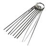10Pcs/Box 0.4-1.6mm Stainless Steel Through-Needle  for Bathroom Cleaning Tools