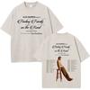 Singer Alex Warren 2026 Tour Print Tees Unisex Unisex Hiphop Tshirt Summer Cotton Loose Casual Vintage Washed Tshirts Streetwear