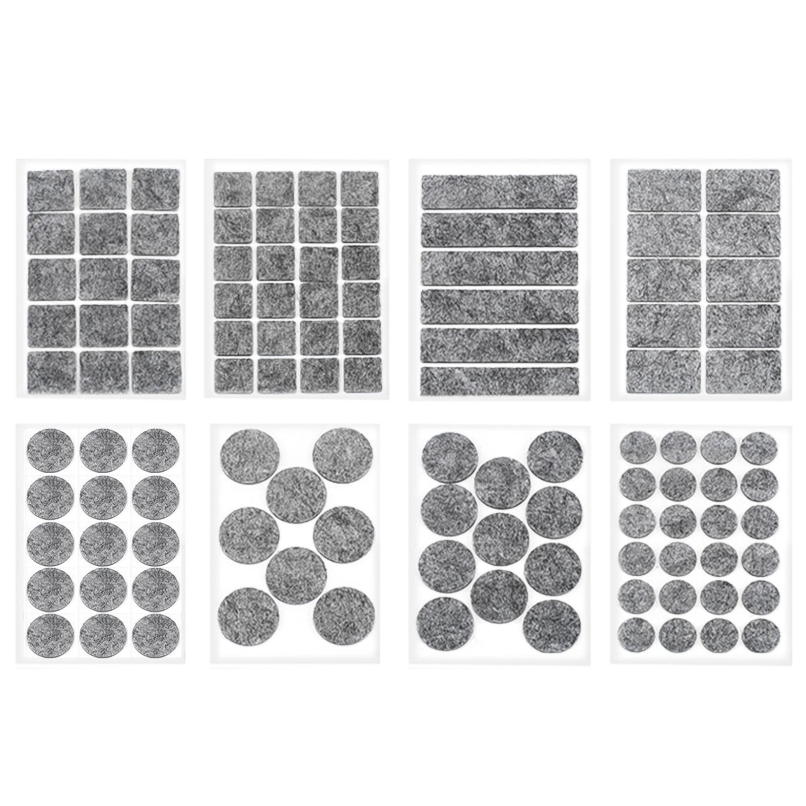 

Упаковка из 8 самоклеящихся фетровых ползунов Фетровые ползунки для стульев толщиной 2,5 мм для мебели Фетровые ползунки для стульев, столов, кроватей