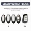 Metal Zinc Car Key Case Cover Shell for Nissan Qashqai X-Trail T32 T31 Juke J10 J11 Kicks Tiida Pathfinder Note for Infiniti Altima Micra Murano