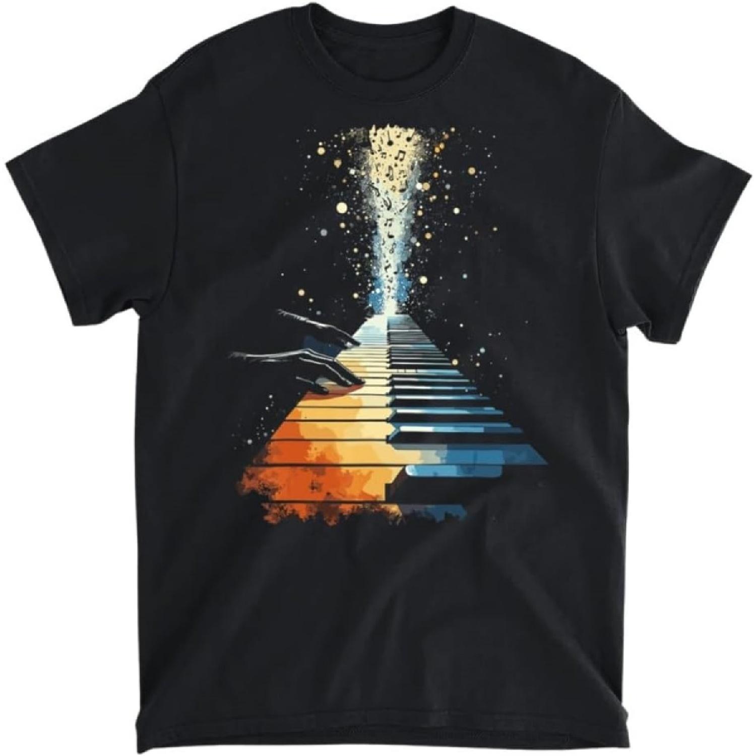 

Piano Keyboard Pianist T-Shirt, Tank Top, Long Sleeve Shirt, Sweatshirt, Hoodie Men Women Kids Made in Canada XXXXXL різнокольоровий