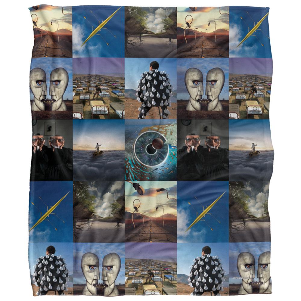 Pink Floyd Later Years Silky Patterned Supersoft Blanket