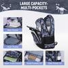 Children's Schoolbag Large Capacity Cartoon Dinosaur Primary School Student Burden Reduction Backpack Three-piece Set