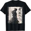 Japan Samurai Warrior Fighter Ukiyo Ink Artwork Samurai T-Shirt(2)