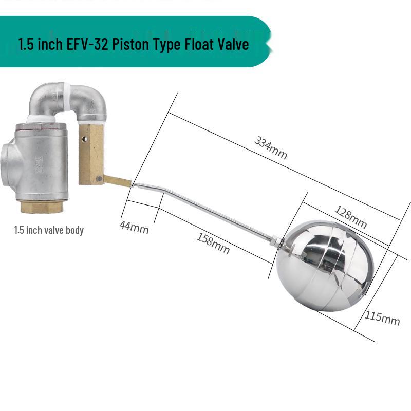 ELEKO Stainless Steel Automatic Water Level Float Valve Controller