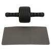 Rueda para Entrenamiento de Músculos Abdominales Rodillo Mango de Esponja Agarre Equipo de Ejercicio para la Cintura Gimnasio Fuerza Corporal Potencia Fitness