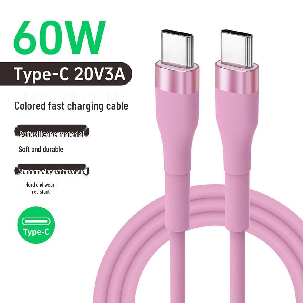 PD Fast Charge Dual USB-C to Lightning Cable, CarPlay Compatible, 0.2/0.5/1.2/2m