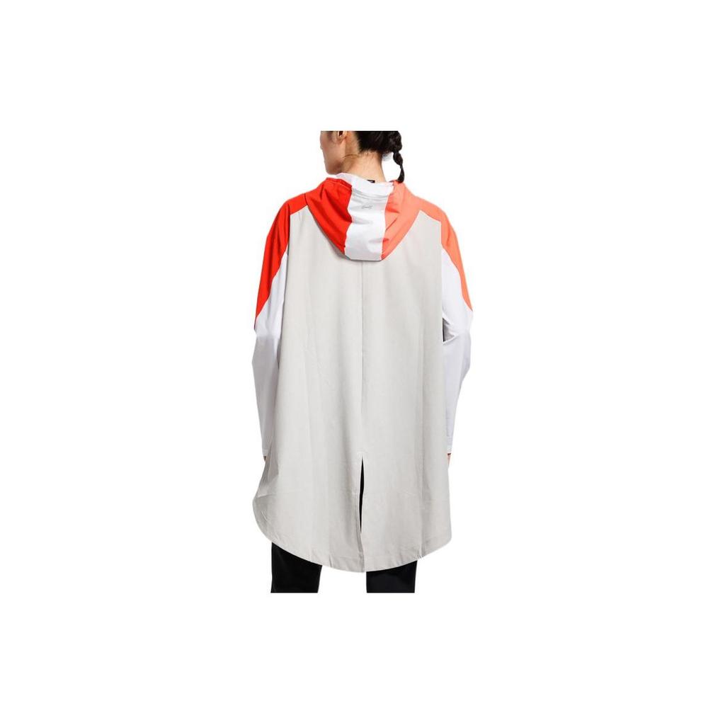 Under Armour Irregular Long Sleeve Hooded Jacket Women Tops White 1317852-100