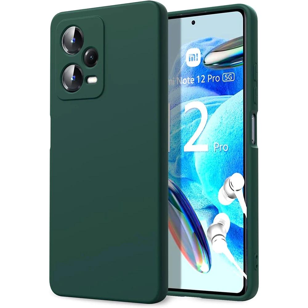 Liquid Silicone Case For Redmi Note 12S 12 Pro+ 4G 5G Luxury Shock-proof Cover For Xiaomi 12 Lite 13T 12T Pro Redmi 12 12C 13C POCO C65 Accessory