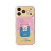 Cartoon Love Heart Bear Phone Case for iPhone 17/16 PROMAX - Cute, Drop-Proof, with Large Window