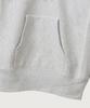 Reverse Weave Blu-Tack Regular Fit Fleece-Lined Hoodie Silver Grey