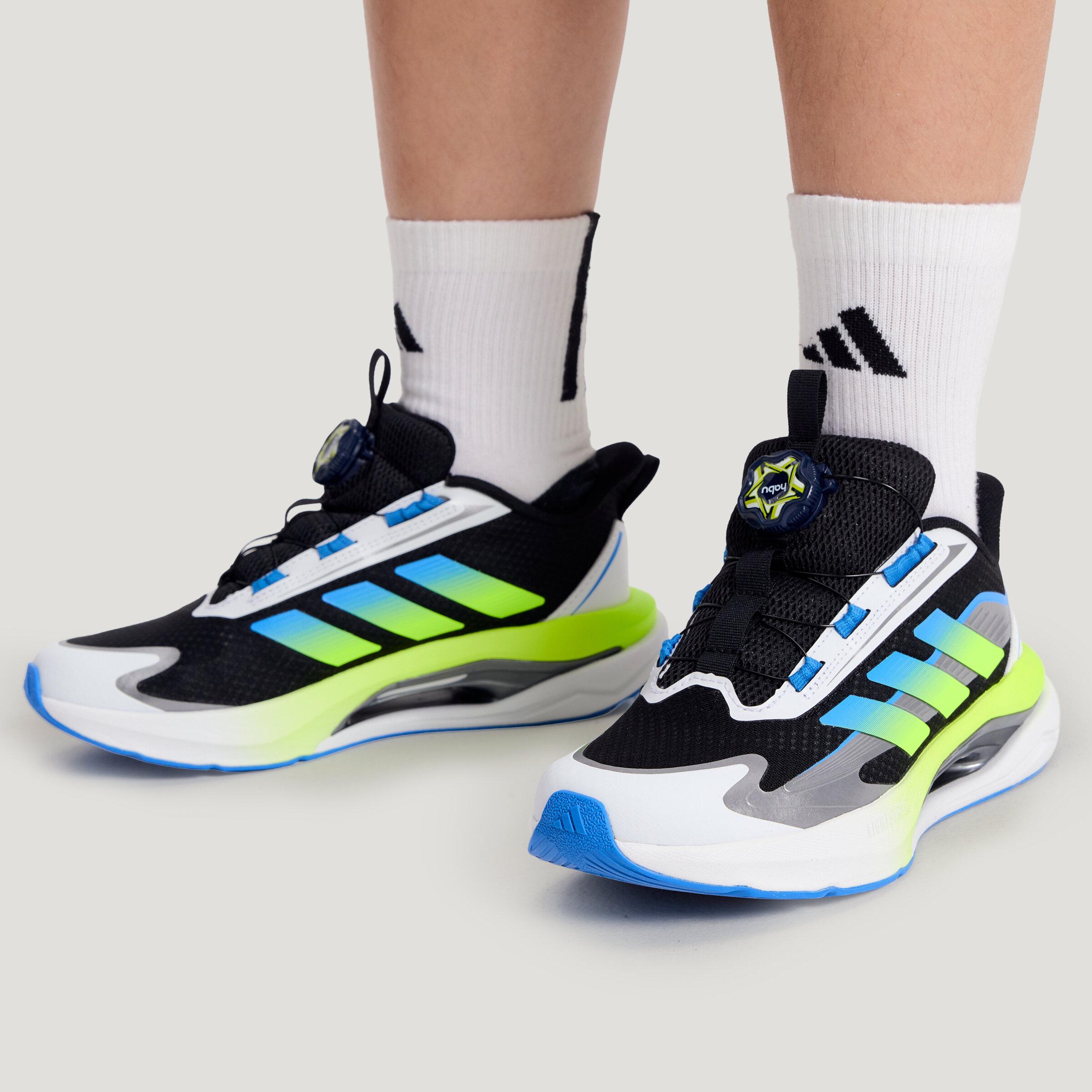Adidas Lightdart Habu Low top Kids Running Shoes Black Blue Kids 33