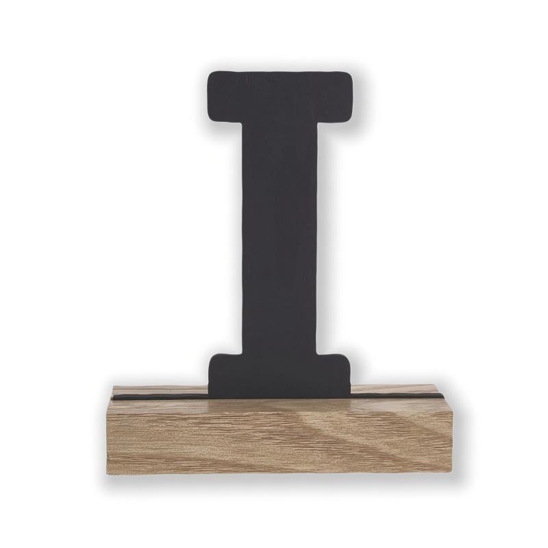 Rustic Artificial Wood Alphabet Letter Vintage Style Desktop Decor for Home Birthday Christmas Wedding Party Supplies