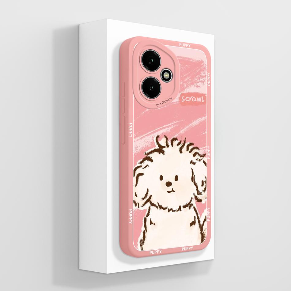 For Honor 400 Pro 5G Case Cute Healing Patterns High Quality Phone Cover For Honor400Pro Soft Liquid Silicone Lightweight Funda
