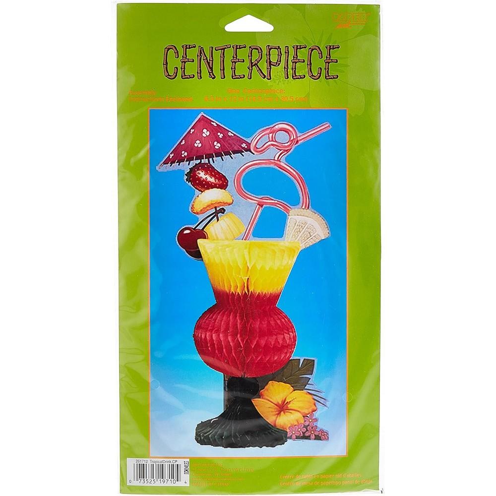 Creative Party Hawaiianische Waben Tropisches Getränk Party Mittelstück