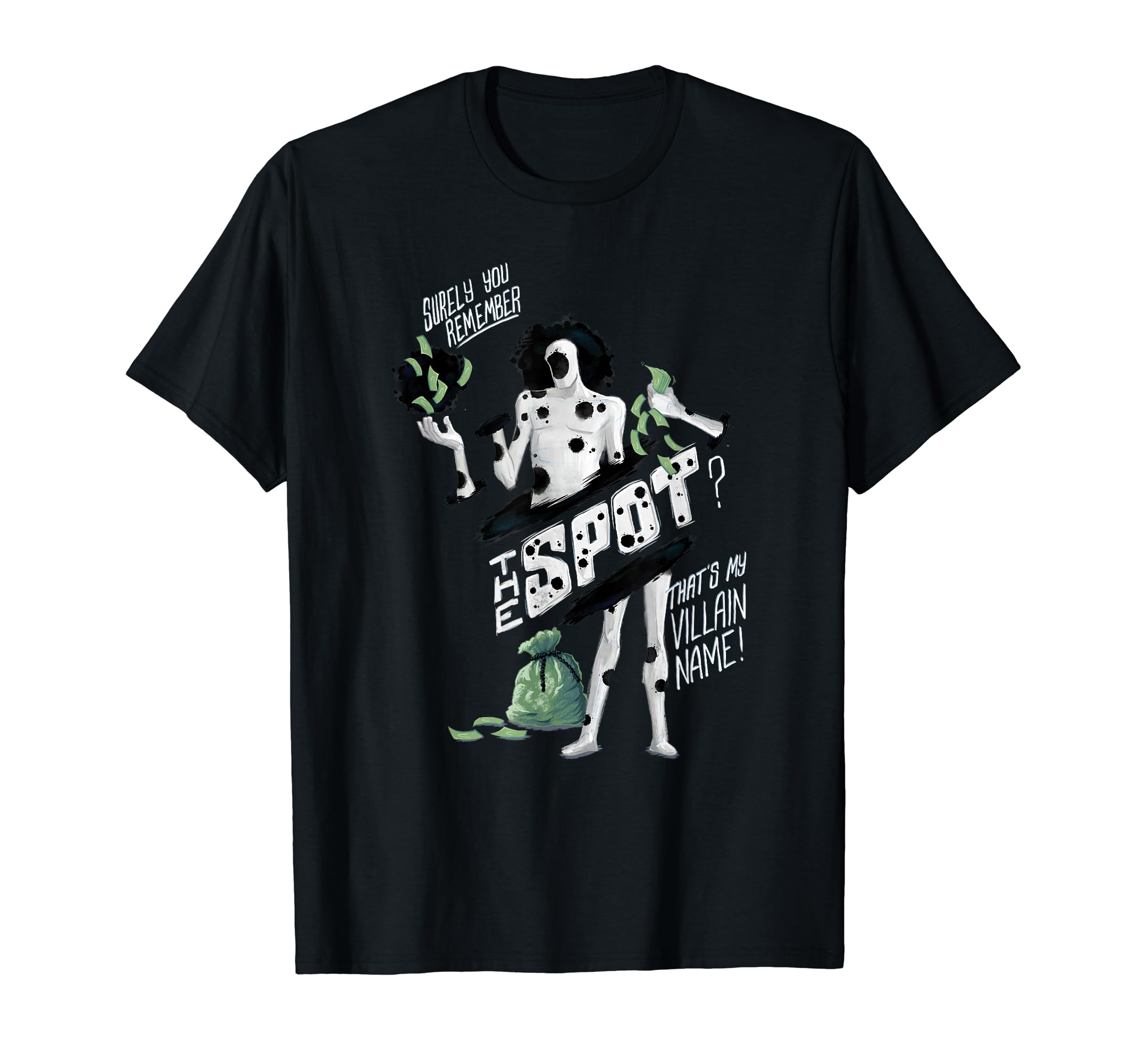 

Marvel Spider-Man: Into the Spider-Verse Part 1 Spot Cache T-Shirt