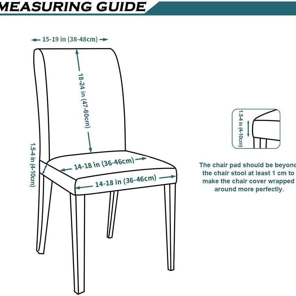 Printed Christmas Day Elastic Chair Cover Household One-Piece Half-Pack Stool Cover Hotel Dining Table Chair Cover