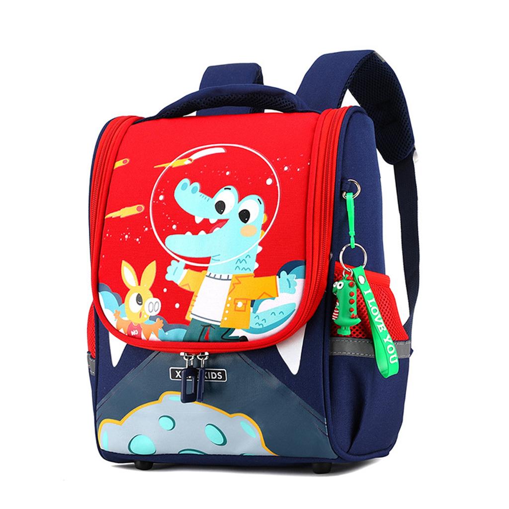 Cartoon Bag Weight Loss Massage Shoulder Straps Safe Waterproof Kids Bag for Outdoor School Home Tra