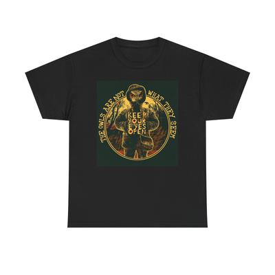 Keep Your Eyes Open Graphic T Shirt Mens Womens Tees Top Brand New Cotton Tee