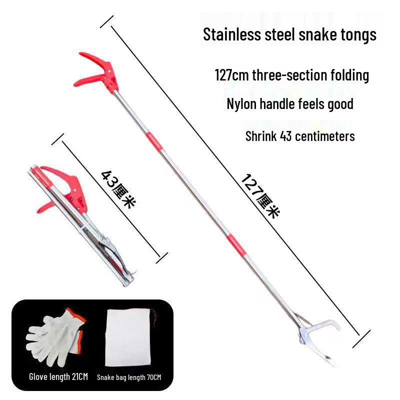 Telescopic Stainless Steel Fish, Shrimp, and Eel Catcher Hook