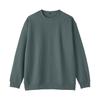 Waffle Crew Neck AB1OHA6S Smoky Blue S <Circulation> Men's UV-Cut Quick-Drying Long-Sleeve T-Shirt