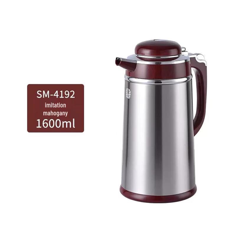 SHIMIZU 1.6L Stainless Steel Glass Lined Thermos