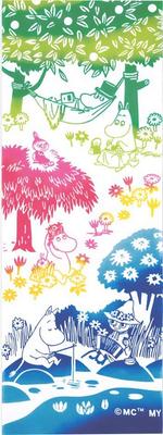 Miyamoto Towel Made In Tenugui Hand 33 X 51012 (Miyamoto-towel) Japan, Chū-dyed (Japanese Towel), 90cm, Moomin, Camping,