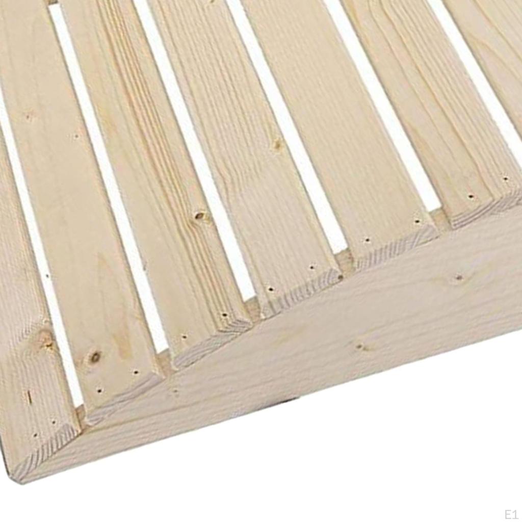 Sauna Kopfstützkissen, Zimmer Holzkissen für Sofa, Dampfbad, Wohn