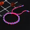 Gift Multi-color Demon Eye Women Bracelet Korean Style Hand Strap Braided Bracelet Fashion Jewelry