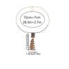Alloy Handmade Bead Necklace With Tassel Pendant Exaggerated Personality High Quality Vintage Jewelry Accessory Gift