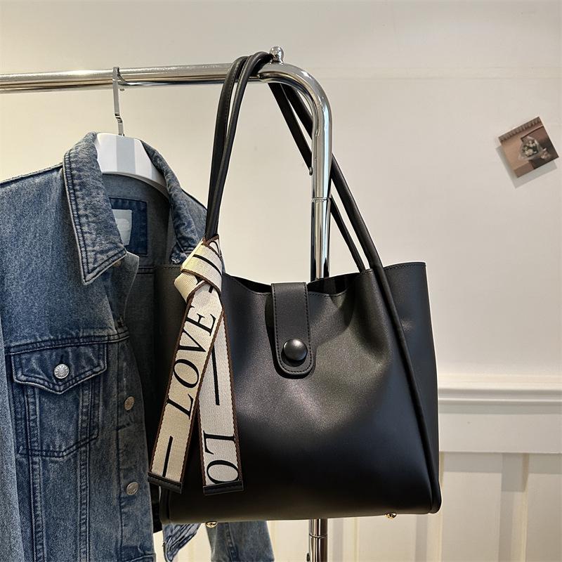 2025 Mode Retro Umhängetasche: Elegante Mutter-Tochter Handtasche mit großer Kapazität