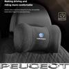 Suede Headrest Car Breathable Memory Foam Neck Pillow For VW Jetta Golf Passat Polo CC Tiguan Arteon Touareg Taigo Caddy Hub Cap EF1 