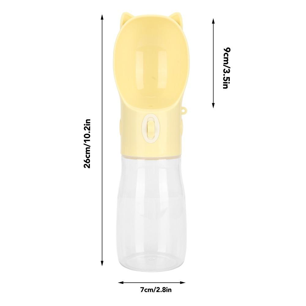 Lightweight Pet Water Bottle Leak Proof Portable Pet Drinker Dog Travel Water Cup Outdoor Activity