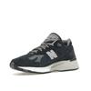 New Balance 991v2 Hergestellt in England Dunkelmarine Unisex-Sneaker Blau Smoked-Pearl Silber U991NV2