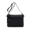 Mens Casual Nylon Crossbody Bag With Stitch Detailing For Travel And Everyday Use