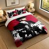 3Pcs Bedding SetPeaky Blinders Soft Bed Sheet and Two Pillowcases Home Bedroom Decor
