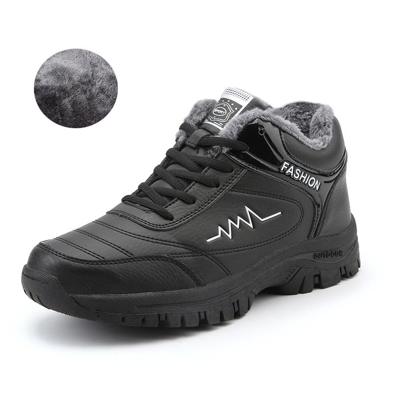 

Men Winter Boots Shoes Warm Fashion Sneakers 2024 Winter Outdoor High Quality Casual Shoes Men Botas De Hombre Men Snow Boots 39