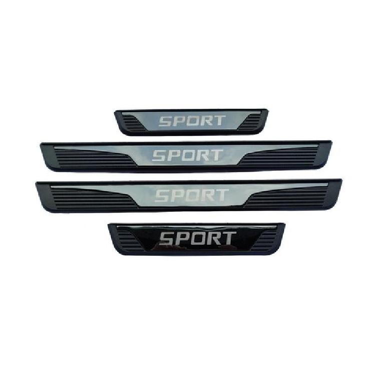 För Ford EcoSport 2024 Biltillbehör Dörrtröskel Skyddsplåt Trim