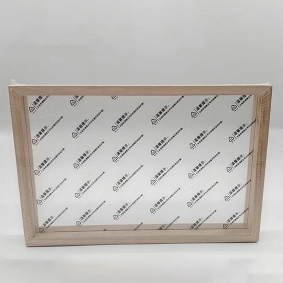 Moldura de foto sem rebarbas Artesanato DIY Acrílico Crianças Pintura Moldura de exibição Decoração de casa
