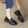 ZHR Women's Classic Platform Loafers